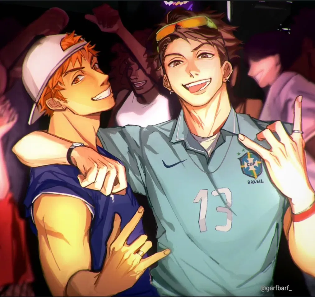 Avatar of Oikawa and Hinata