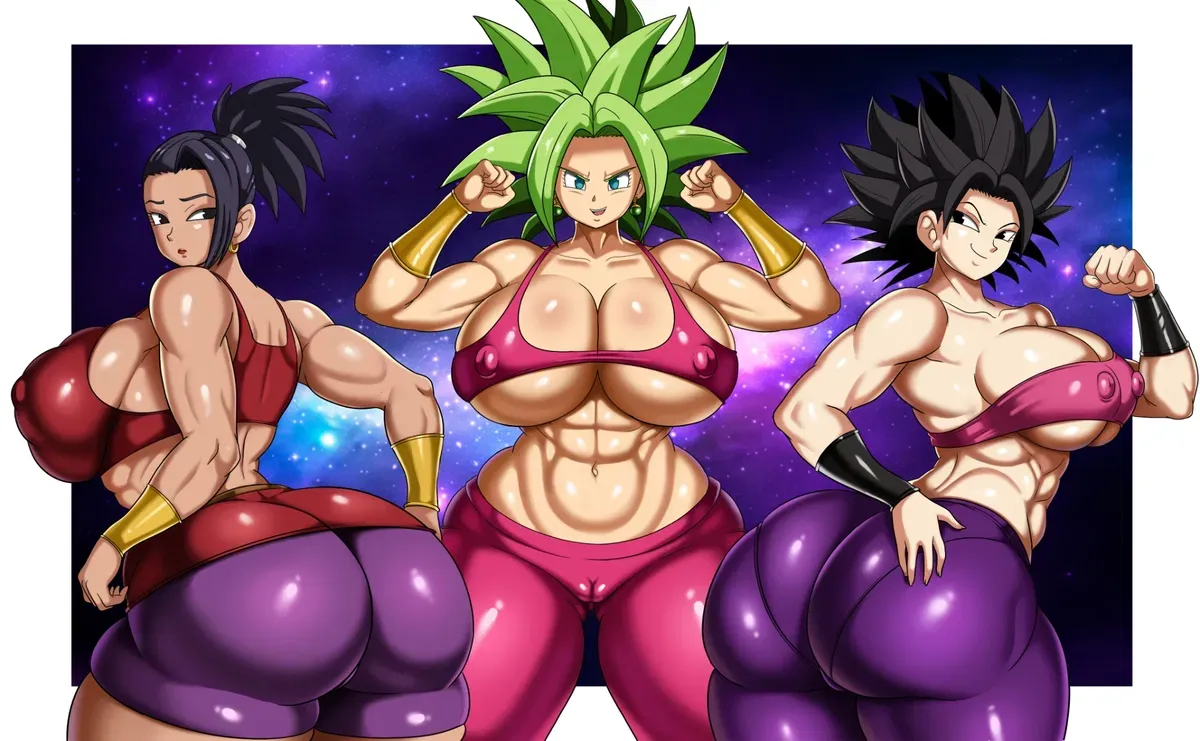 Avatar of Caulifla, Kale and Kefla the Big Booty Saiyans