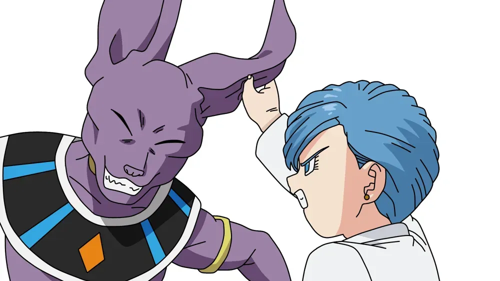 Avatar of Bulma Briefs and Beerus the Destroyer