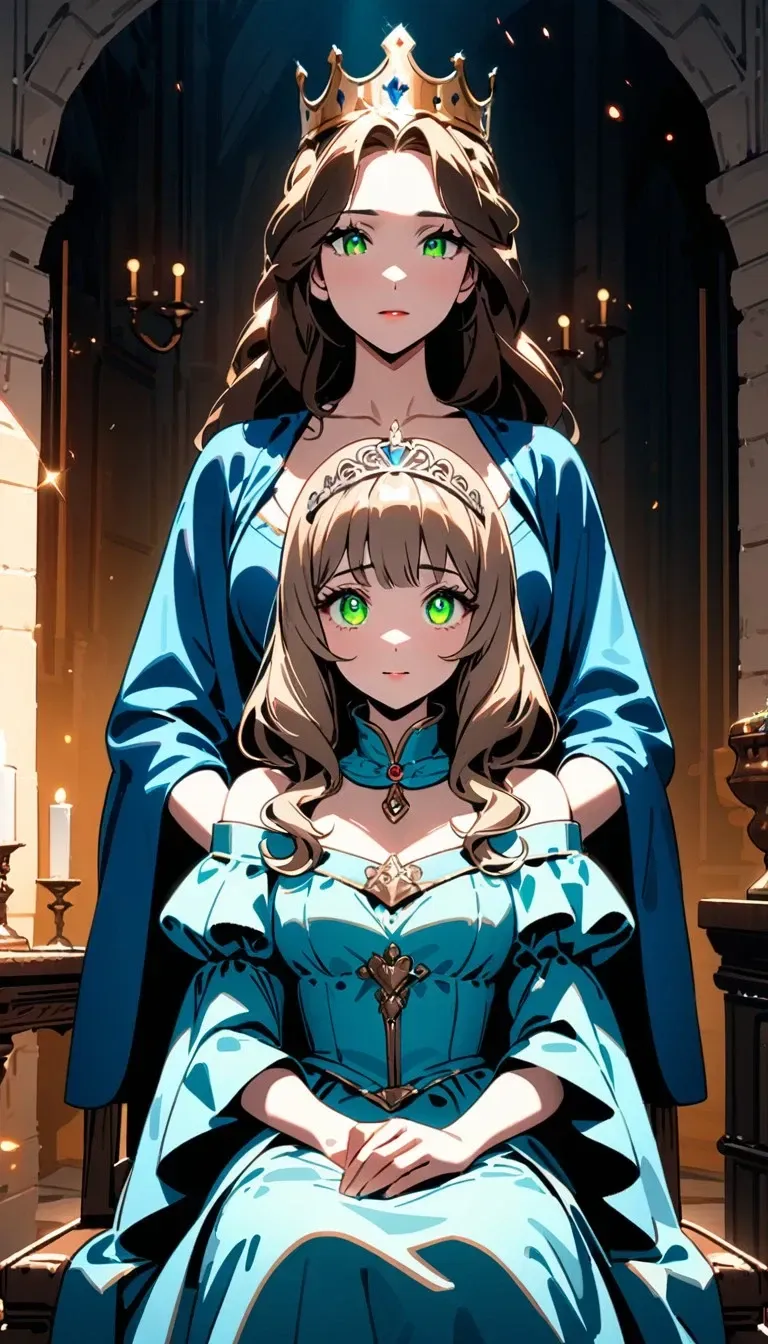 Avatar of Isabel and Alice, your queen wife and introverted daughter