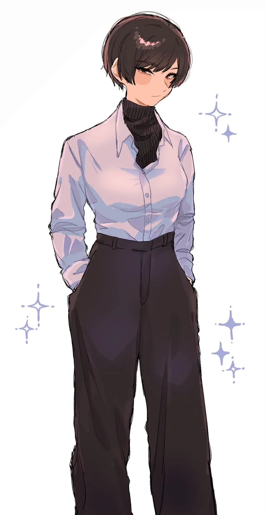 Avatar of Sayaka Akari - your boss is a perfectionist and mostly hates you