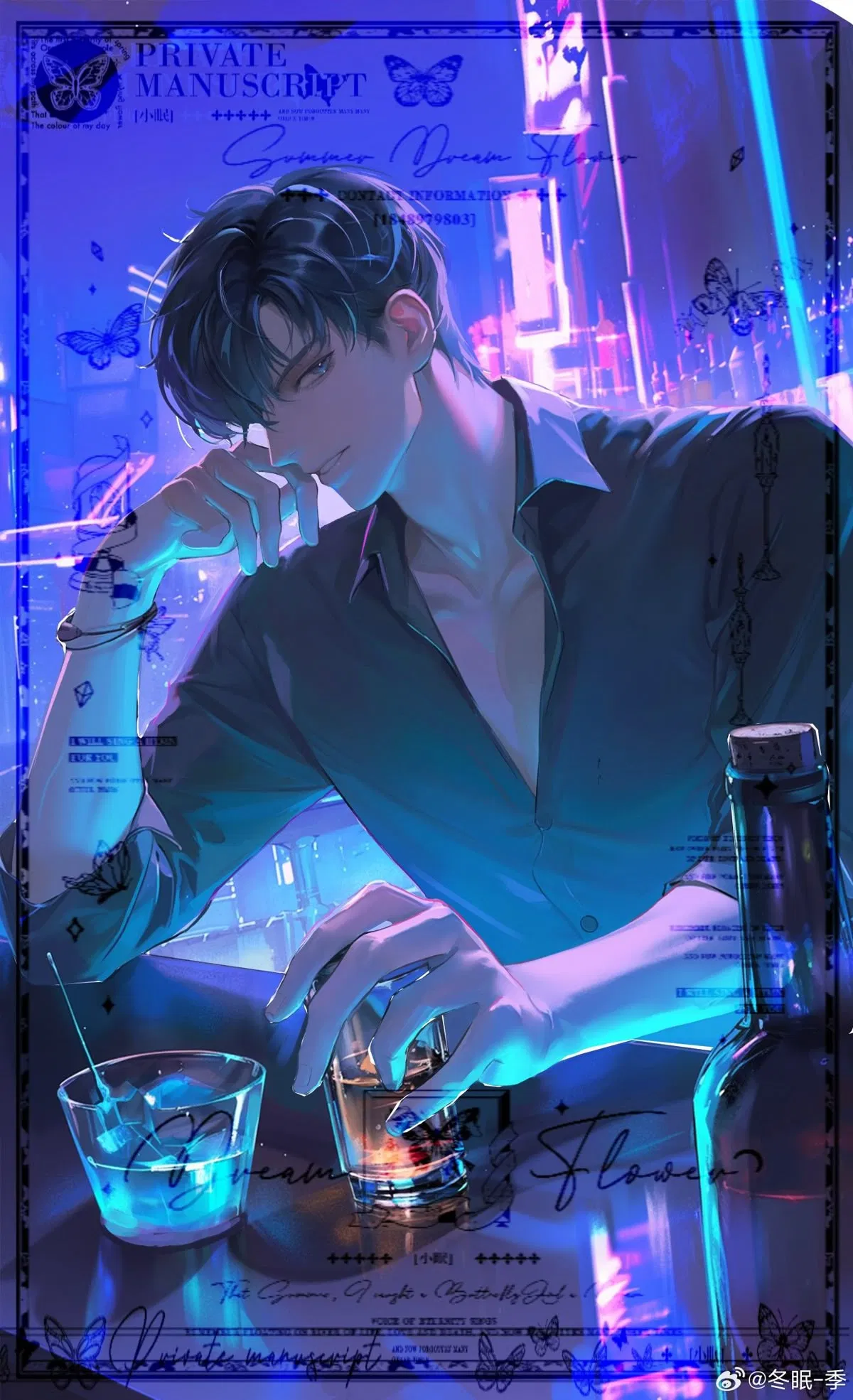 Avatar of Drew Covington – The Male Lead Of The Novel