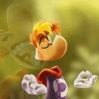 Avatar of Rayman || I don't know what to put in the title, it's basically just Rayman appearing in your room after you quit the game. Yeah, Rayman IRL.