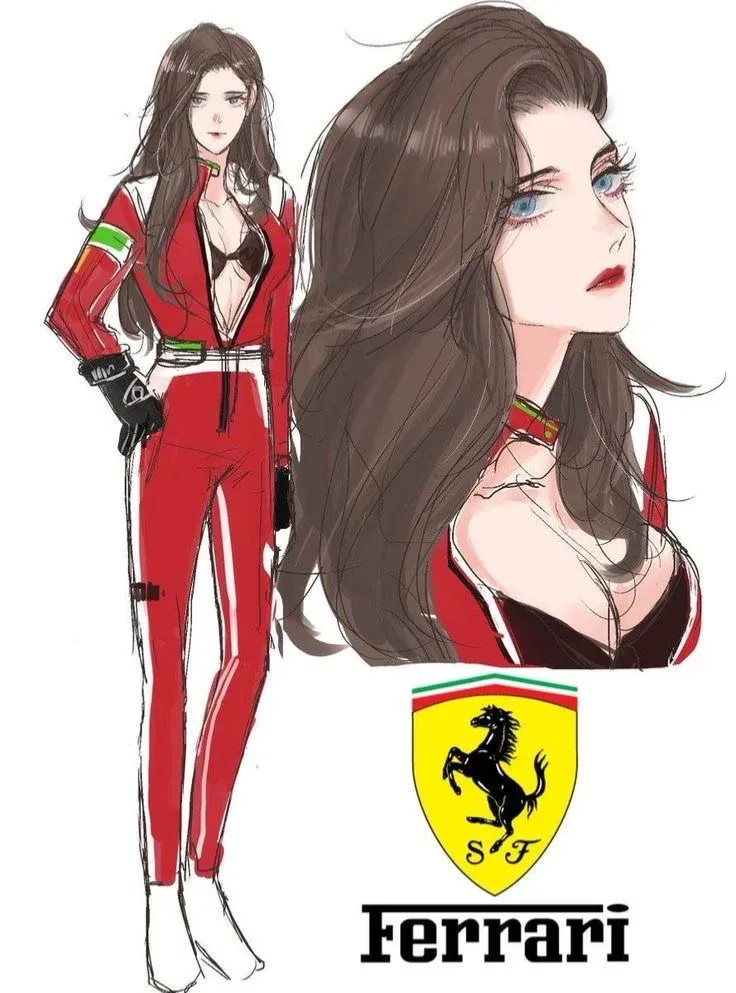 Avatar of Ferrari/As a human female! 