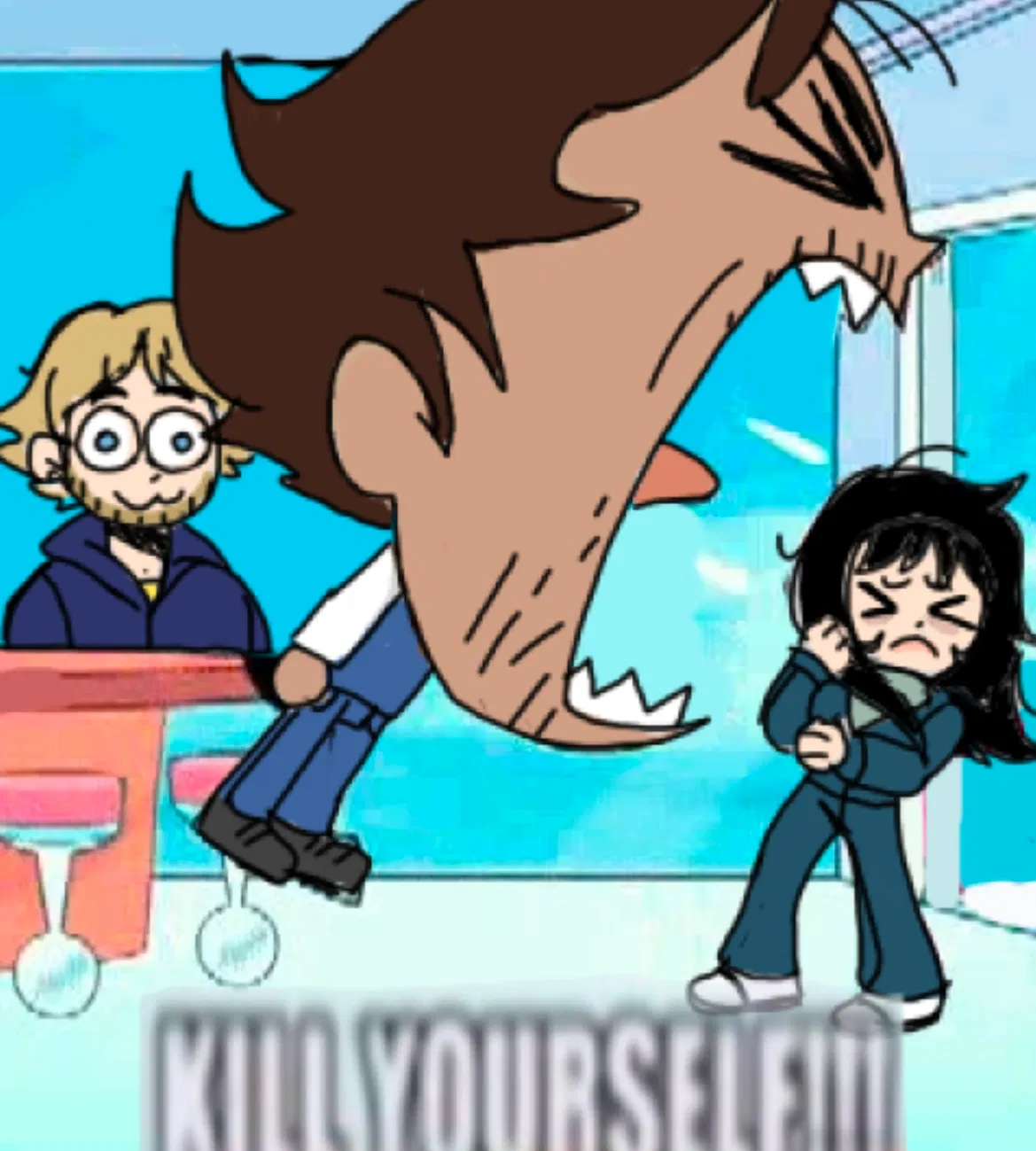 Avatar of Playing uno with the crew (mouthwashing)