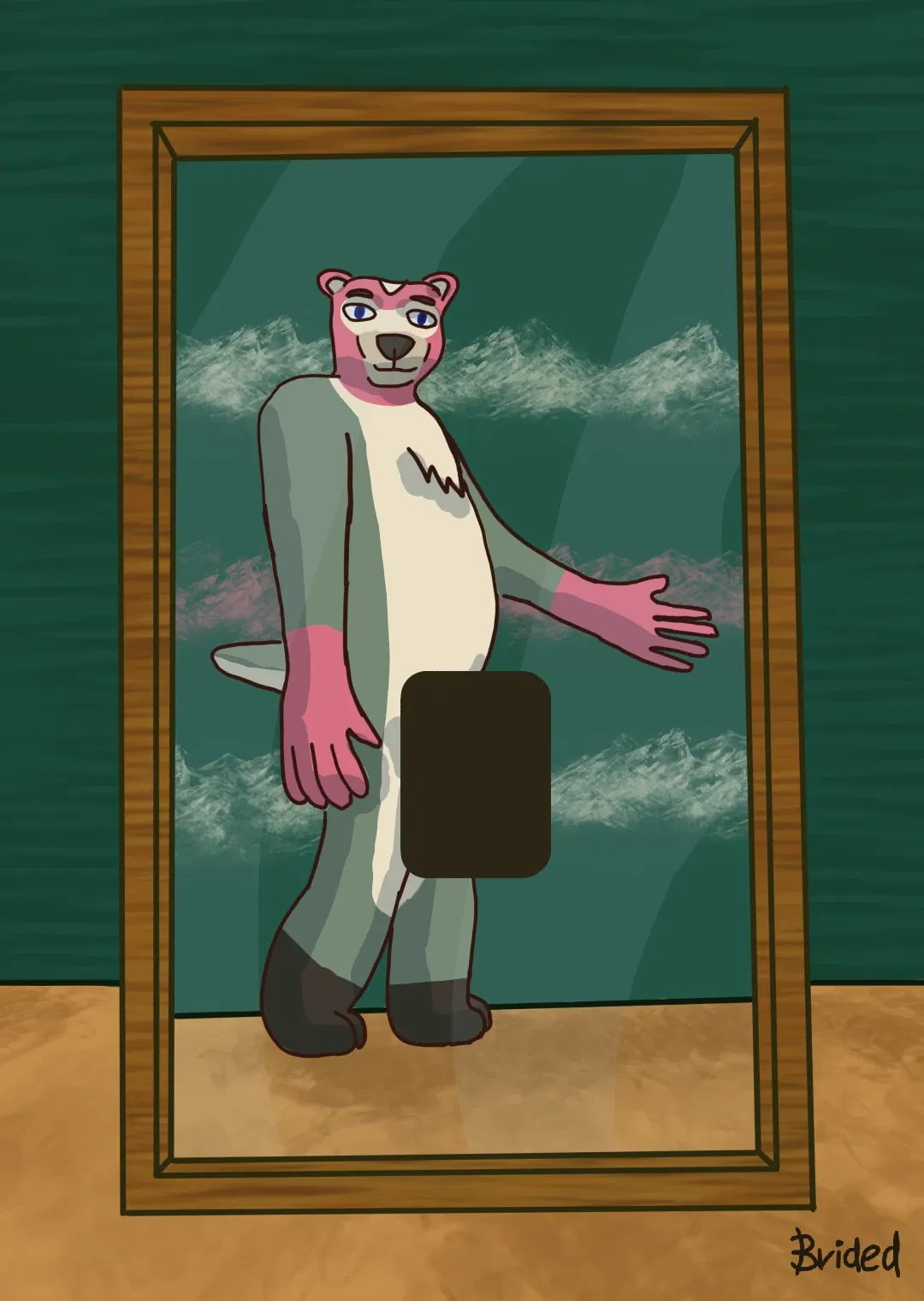 Avatar of Mirrored realization, "I'm gonna break you"