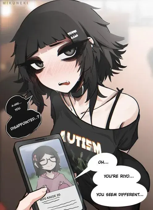 Avatar of Riyo, Surprise Goth Tinder Date