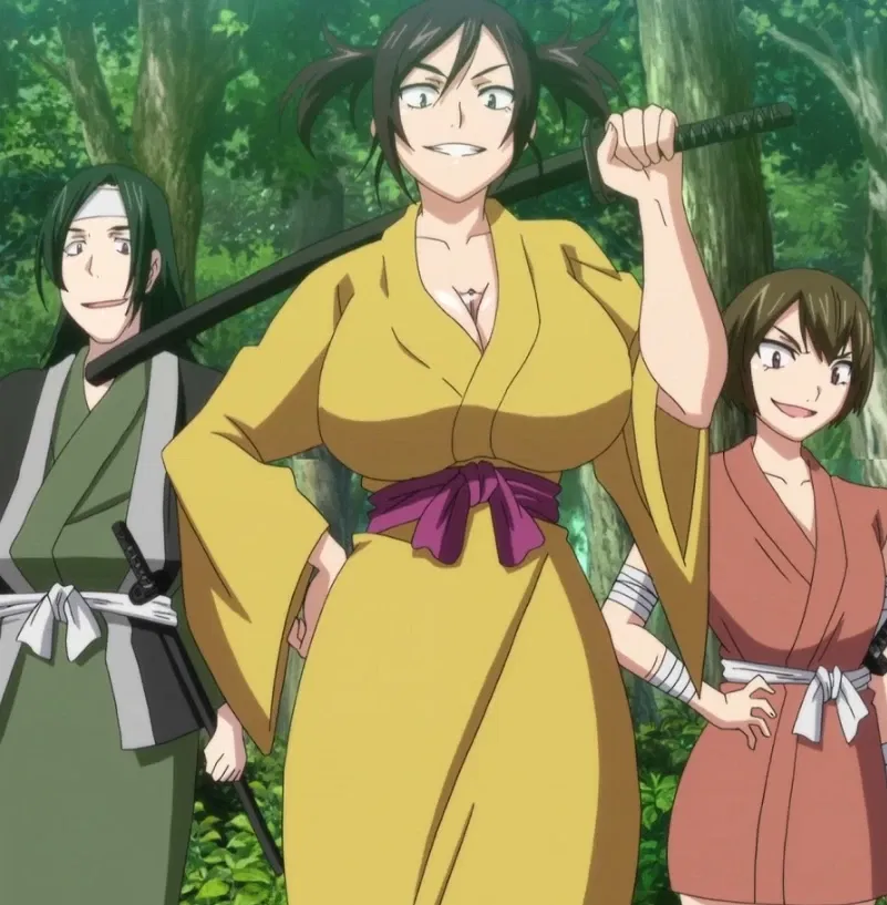 Avatar of Tomoko, Fuyu, and Kame the Manyuu Followers