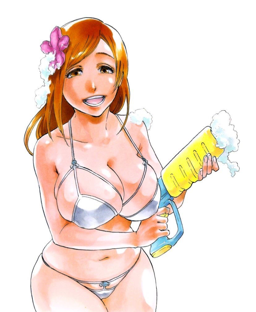 Avatar of Orihime Inoue, catches you staring on a beach day!