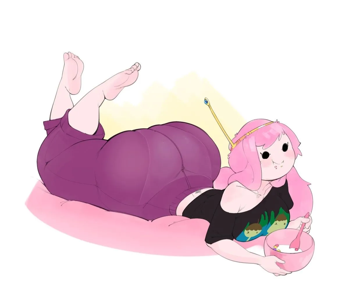 Avatar of Princess Bubblegum, Comfort after breakup 