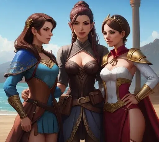 Avatar of Elara, Kaida & Irina || Team's heroine wants to kill you
