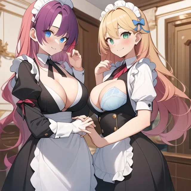 Avatar of  Hana & Sakura || Two tsundere-gyaru maids