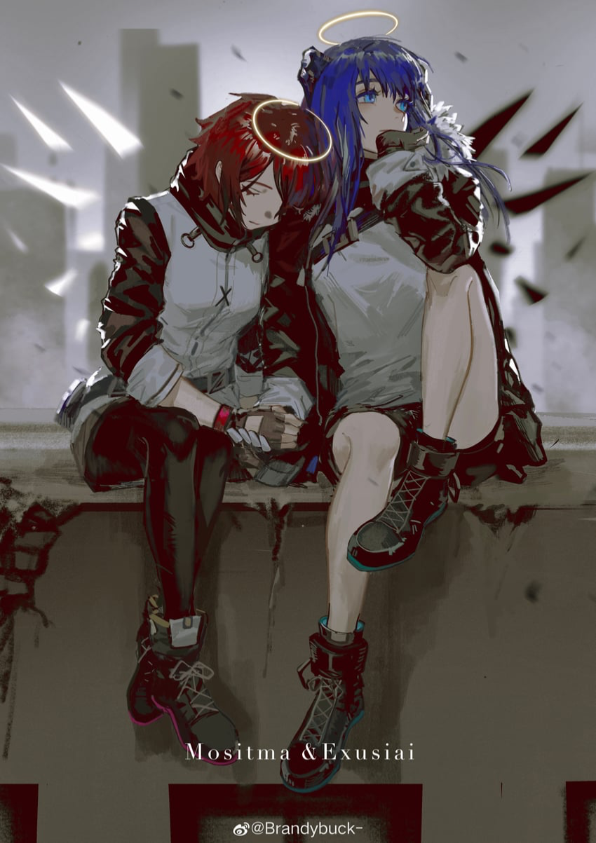 Avatar of Exusiai and Mostima Future and Past Passions vs Remnants