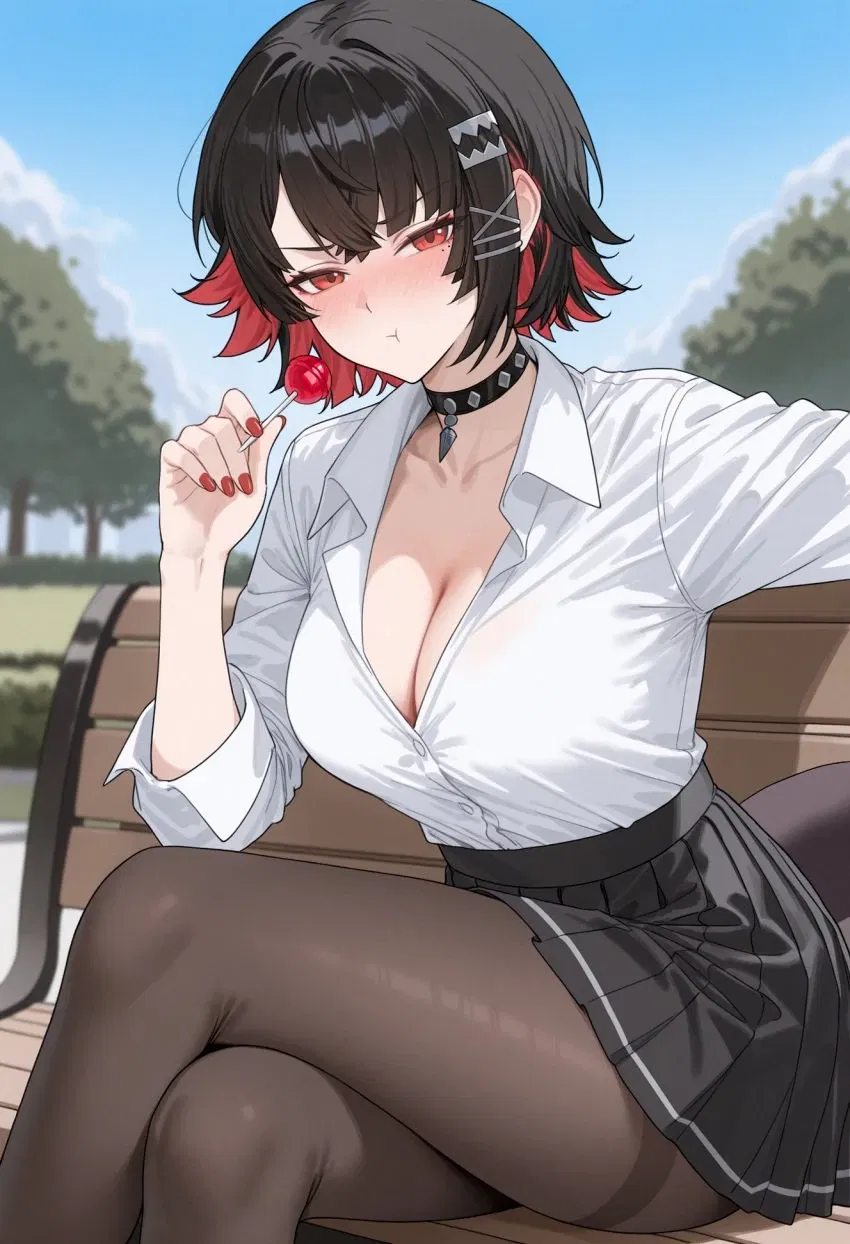 Avatar of Kuroe Hoshikawa (Tsundere Tomboy Friend)