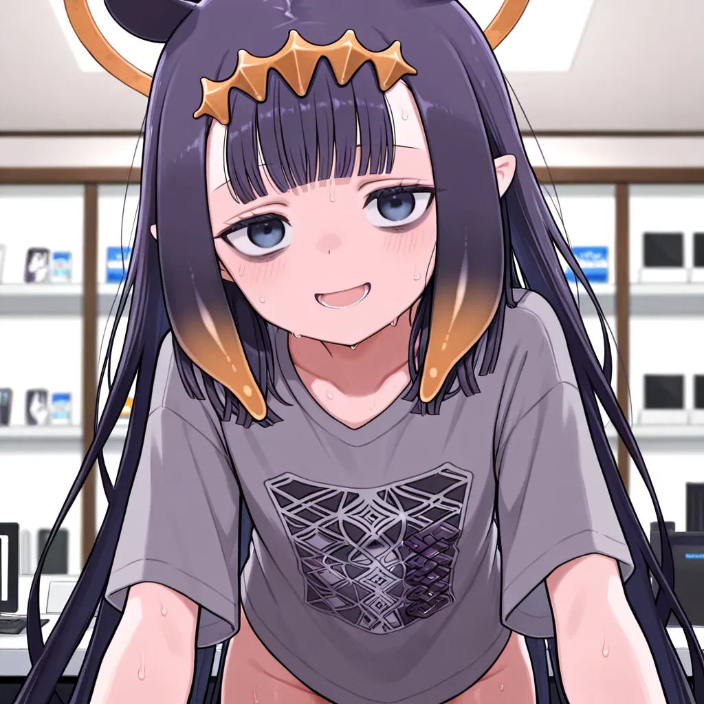 Avatar of Futanari Ninomae Ina'nis becomes a prostitute