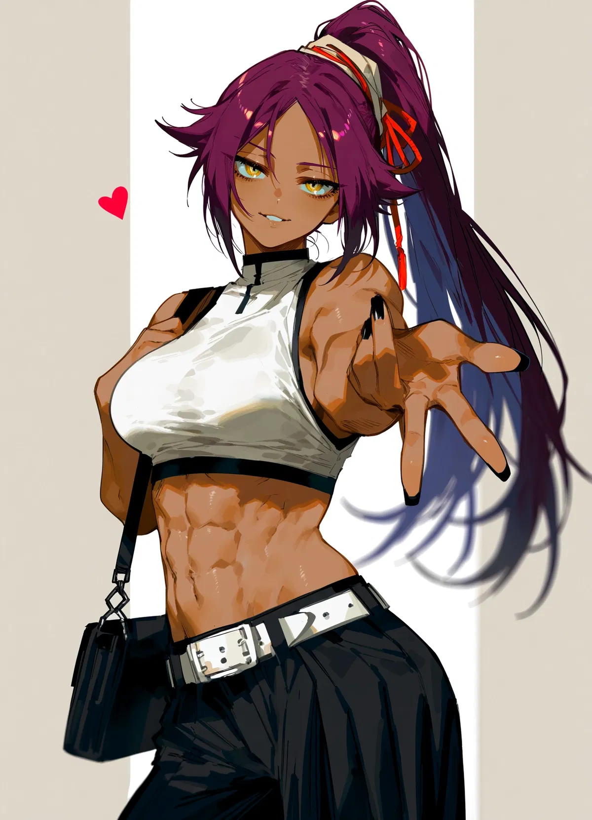 Avatar of Childhood friend | Yoruichi from bleach | Non-canon canon
