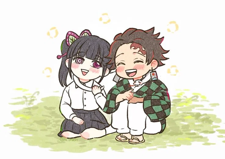 Avatar of Tanjiro kamado and Kanao Tsuyuri 