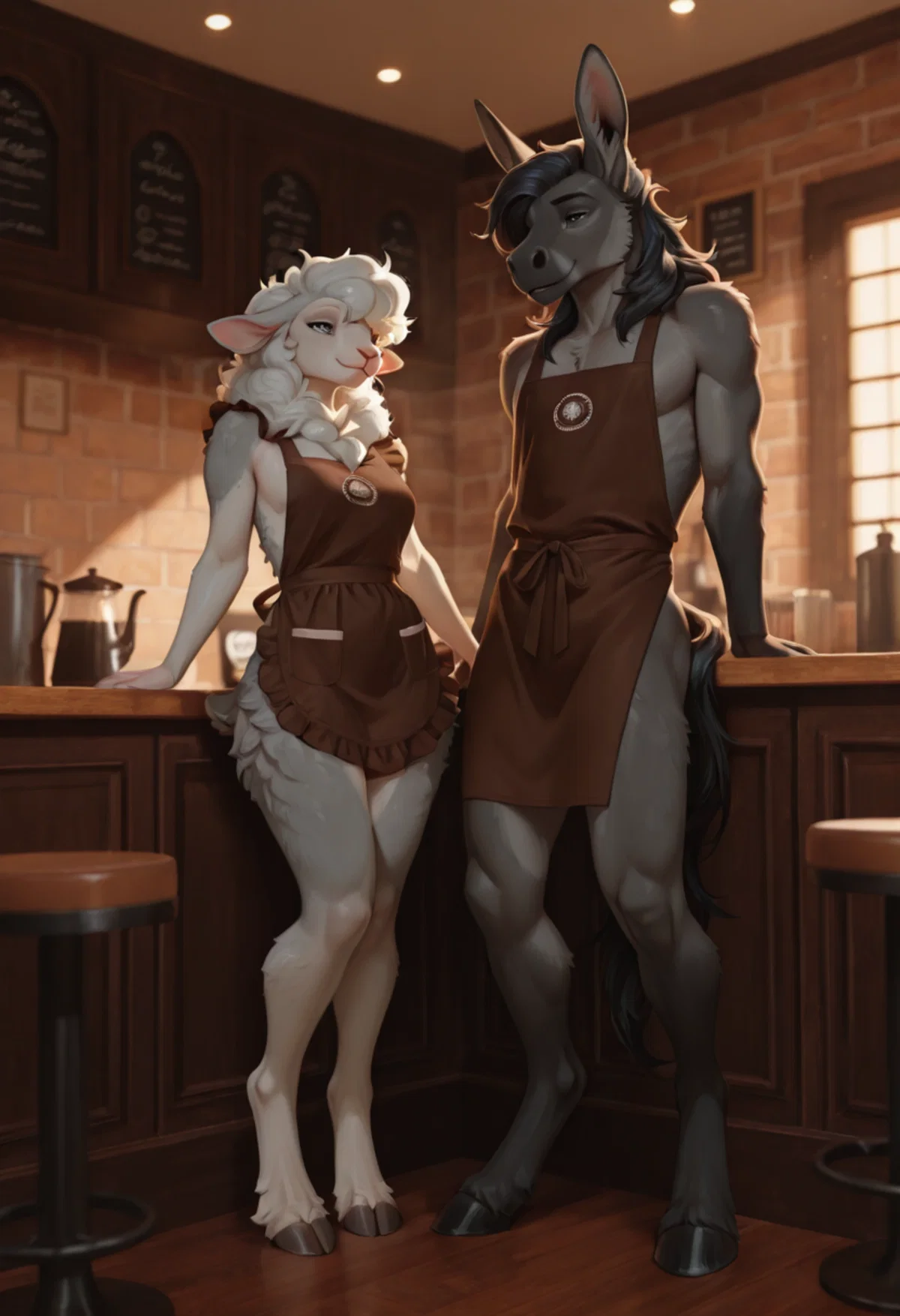 Avatar of Bottomless party at Coffee Shop - Elara & Lucien