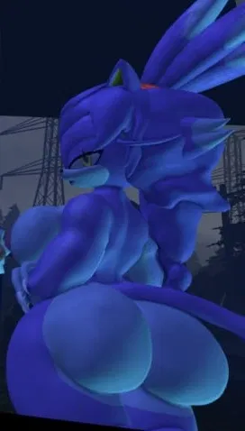 Avatar of Blaze the cat (your wife again) has turned into a werecat?