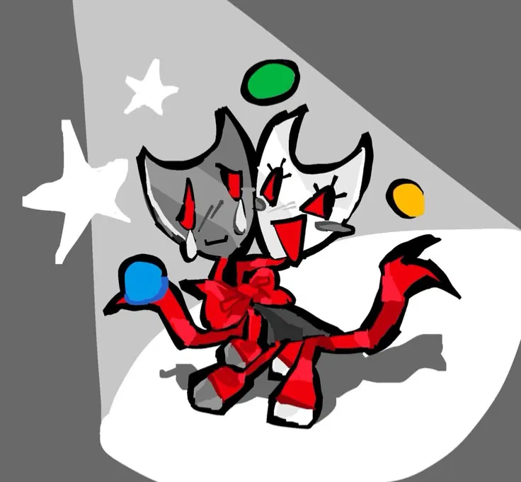 Avatar of Razzle Dazzle from the Roblox hit game Dandys world
