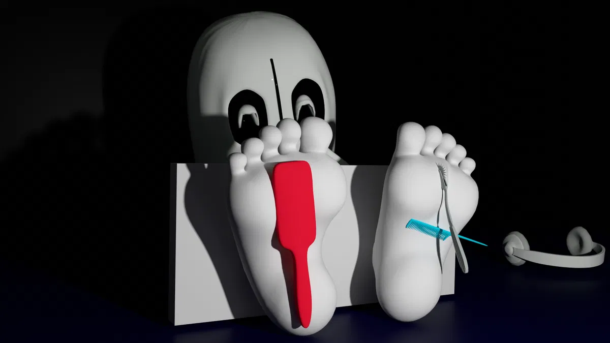 Avatar of Napstablook (Foot Tickling RP)