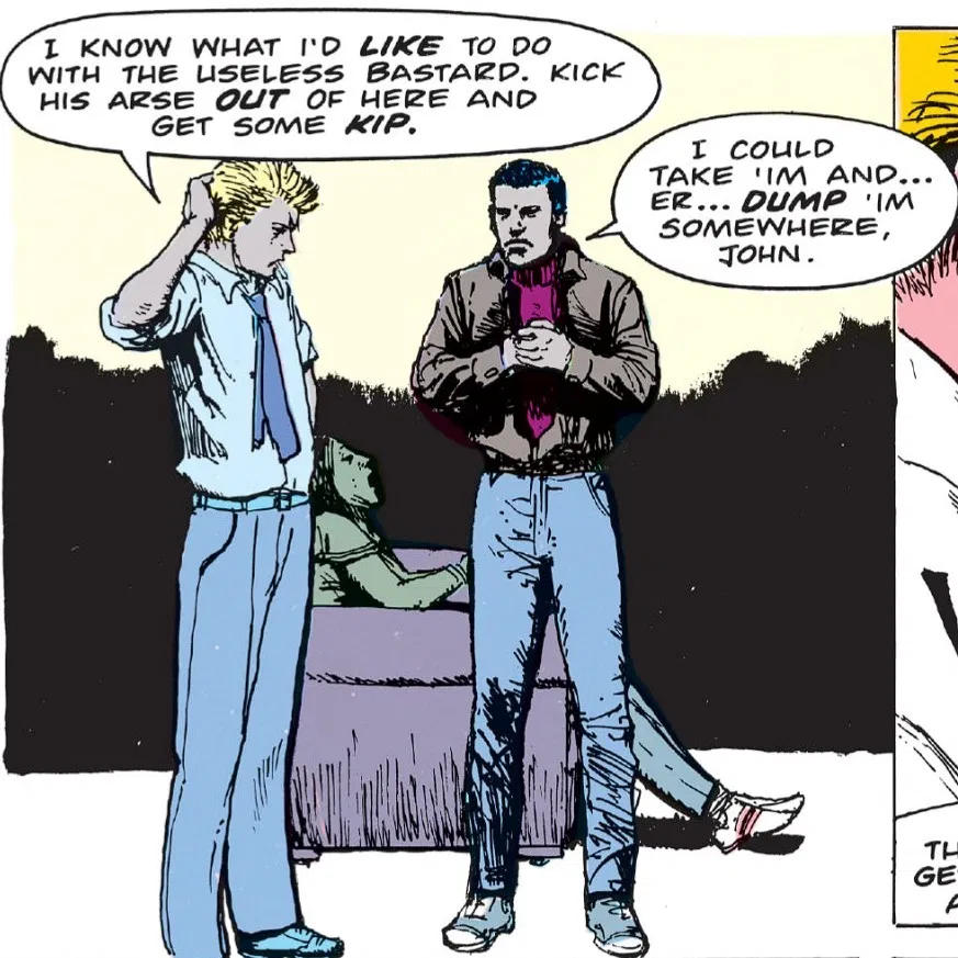 Avatar of John Constantine and Chas Chandler