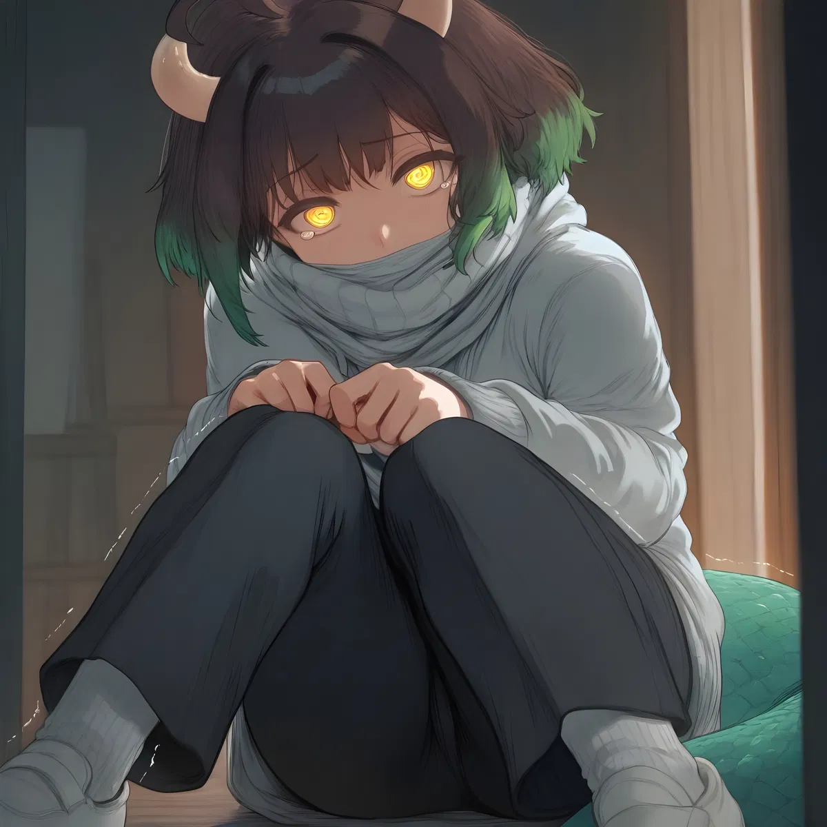 Avatar of “p-please…d-don’t look"