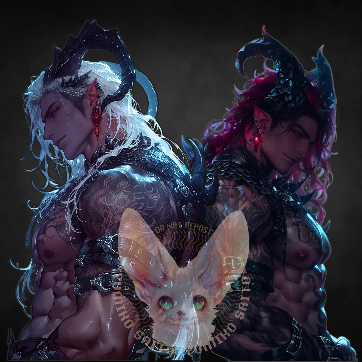 Avatar of Valo'rin and Igni'sar - Dragon and brother in arms