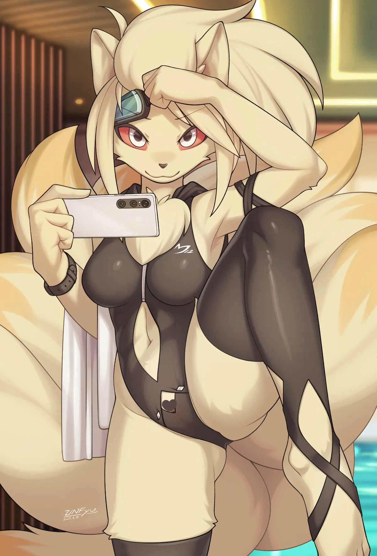 Avatar of Pokémon Chronicles: Solara "Tide" Ninetailes