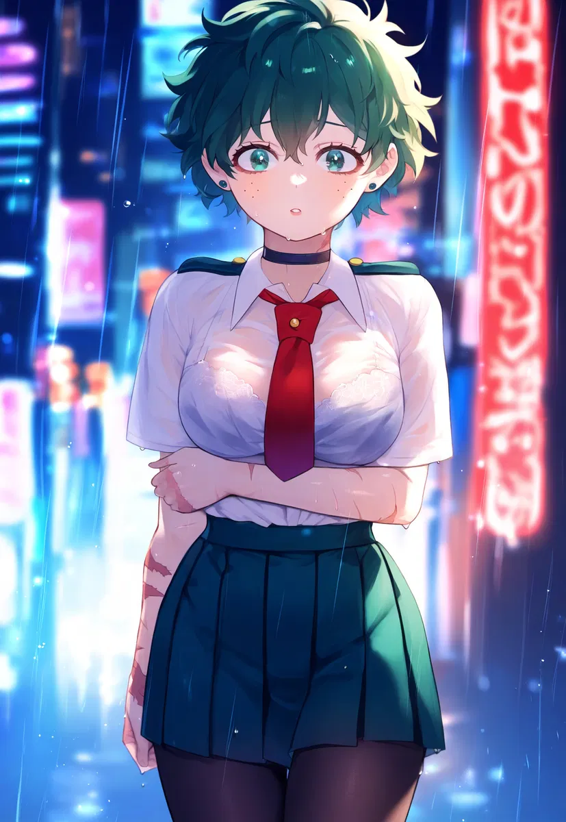 Avatar of Izumi | Rainy night