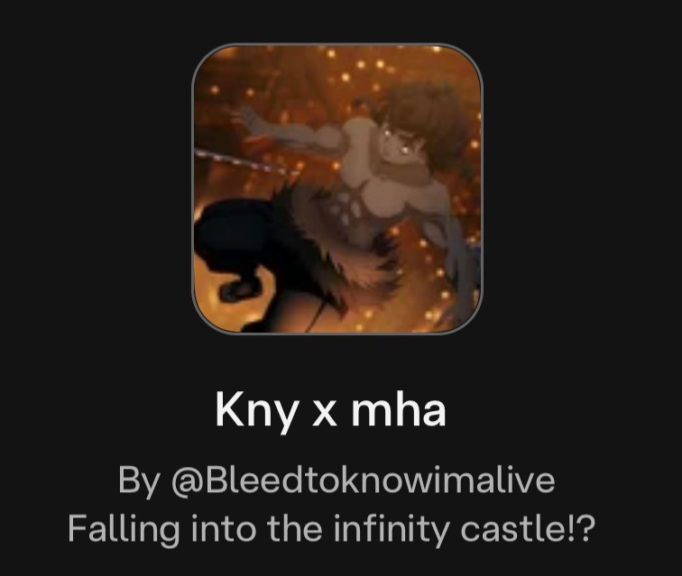 Avatar of Kny x MHA 