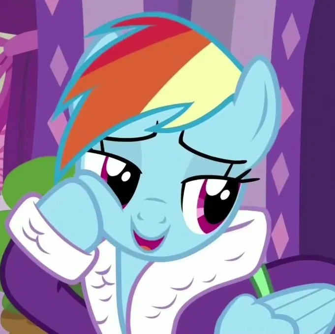 Avatar of You visit the spa and meet someone you know perfectly... | Rainbow Dash | My Little Pony / MLP | AU