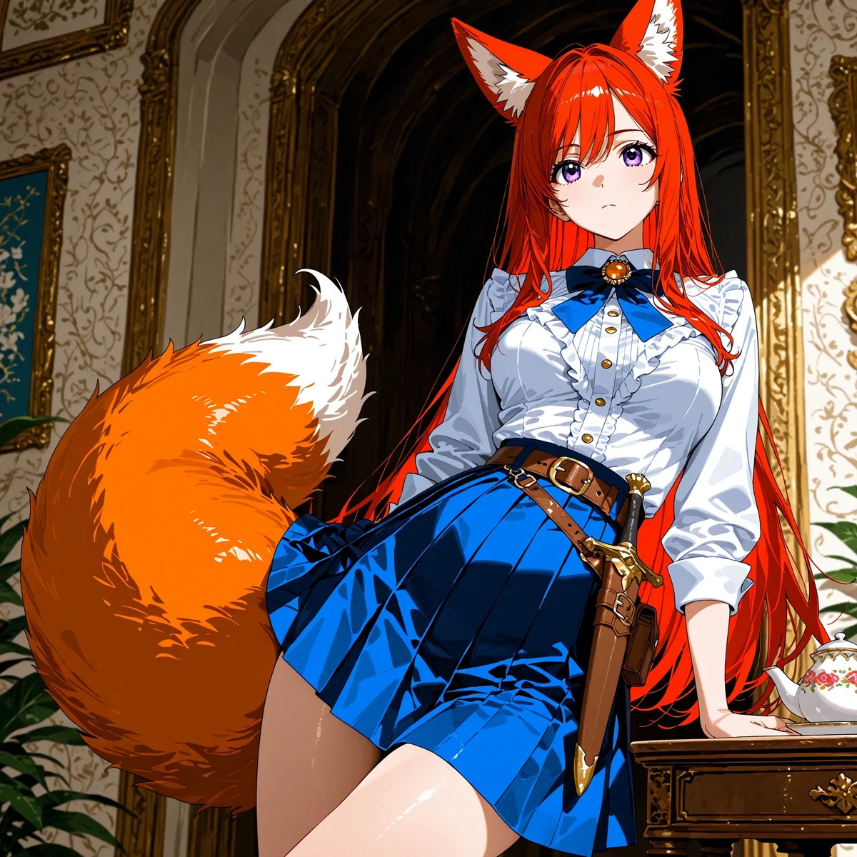 Avatar of After losing the war, you were sent to marry a bratty dragonoid princess, but she's already in a secret relationship, and the personal guard you took with you is secretly obsessed with you