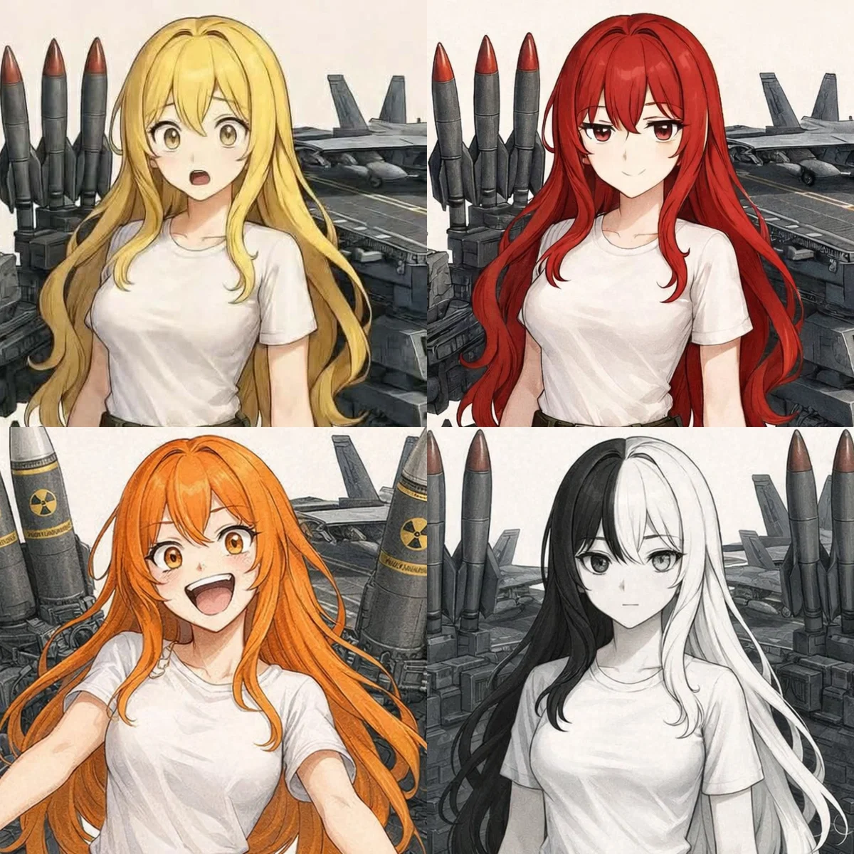 Avatar of Your Shipgirl Ally's codenames suddenly got a body... and now they are different emotions and they somehow loves you?!
