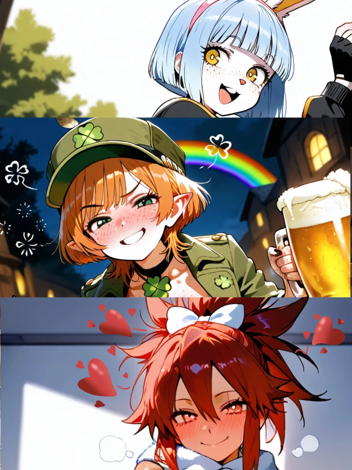 Avatar of Eggs, Luck, and Love || The Easter Bunny, Leprechaun, and Cupid