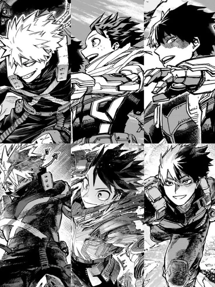 Avatar of Katsuki Bakugo💥 (Dynamight), Izuku Midoriya 🥦 (Deku) and Shoto Todoroki ❄️🔥 (Shoto) 