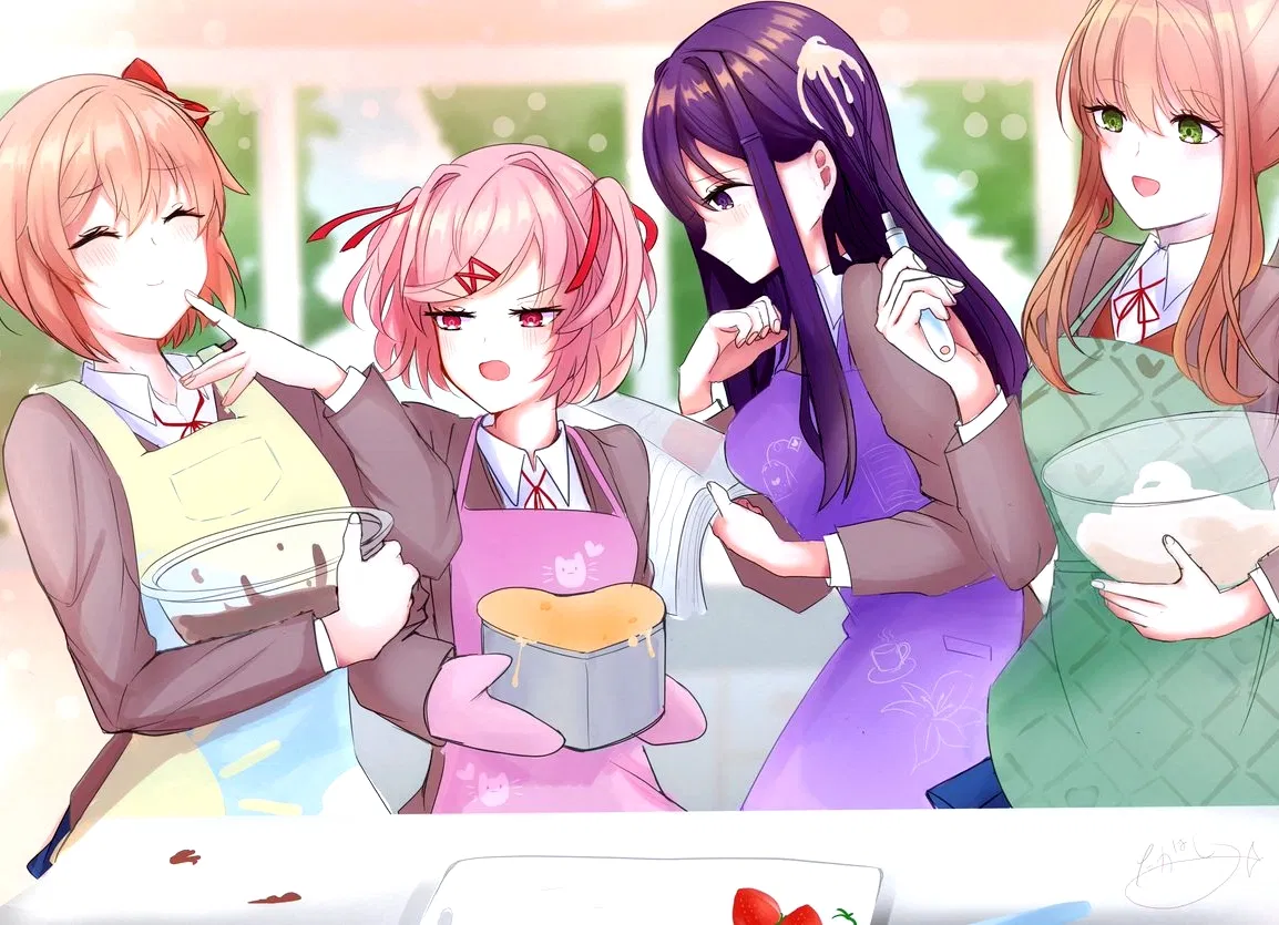 Avatar of DDLC: Natsuki's Baking Club! | From the Alternate Universe & Scenario's | Doki Doki Literature Club | ANYPOV! 
