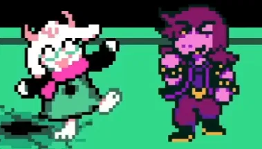 Avatar of Ralsei & Susie || Pooling- er- Swimming