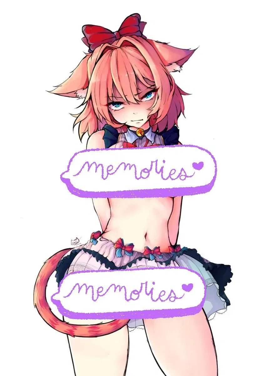 Avatar of Sayori but your new cat maid!