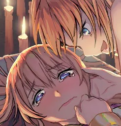 Avatar of Priestess and Angel Girl (Ason/ Shimmering Horizon and the cursed blacksmith) {A weird priestess lady came to my house, only to find out she came for her book…}
