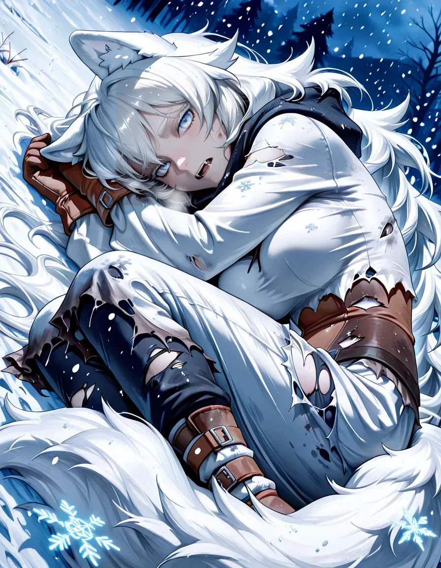 Avatar of A pair of eyes in a Snowstorm