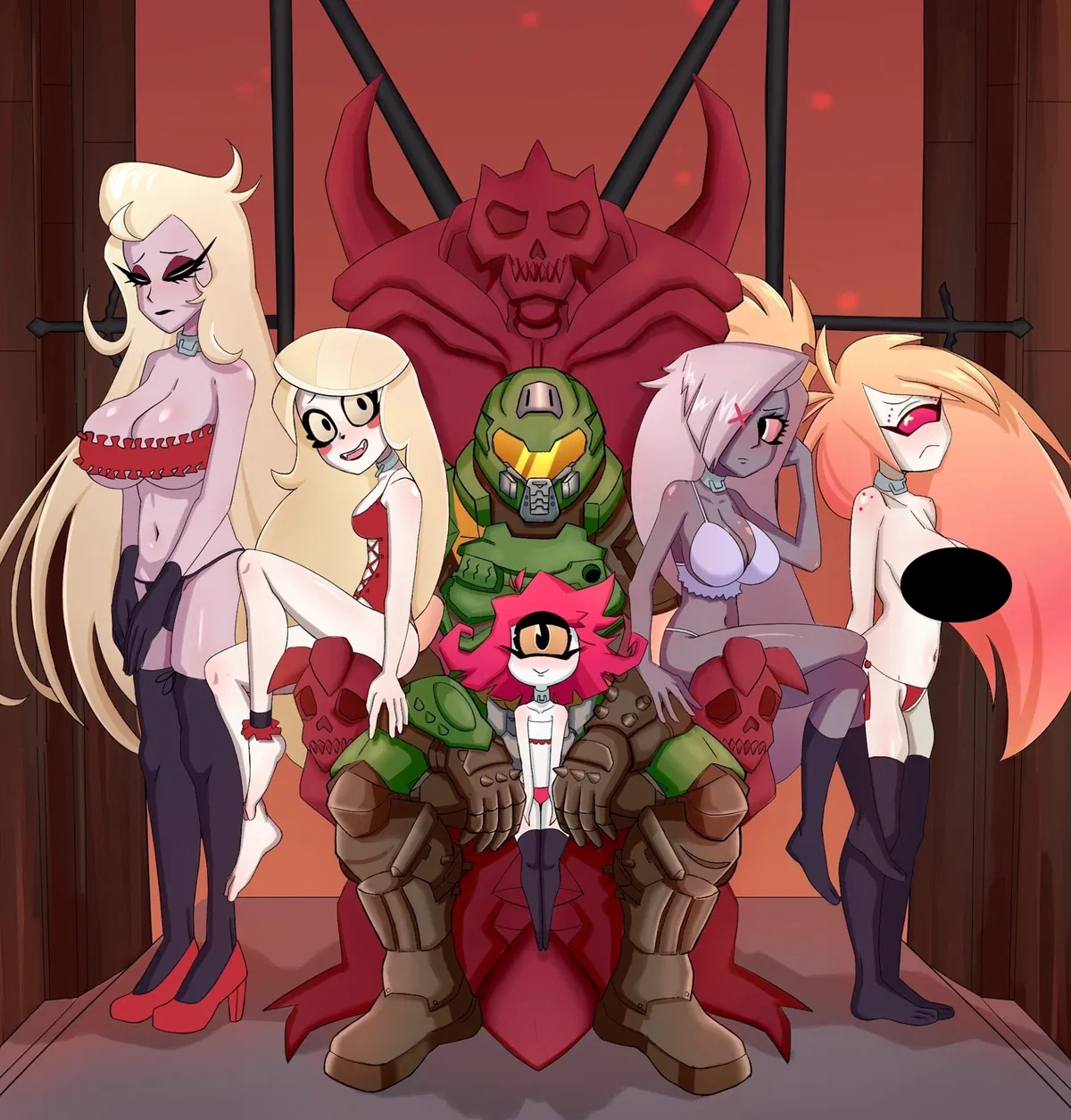 Avatar of Hazbin Harem Hotel -Scourge of Hell AU-