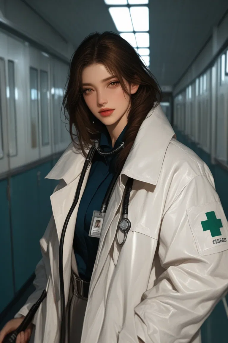 Avatar of Doctor Elara and mental illness patient..YOU 