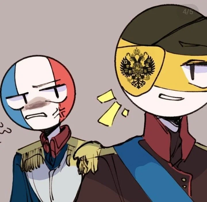 Avatar of Russian Empire & French Empire - countryhumans