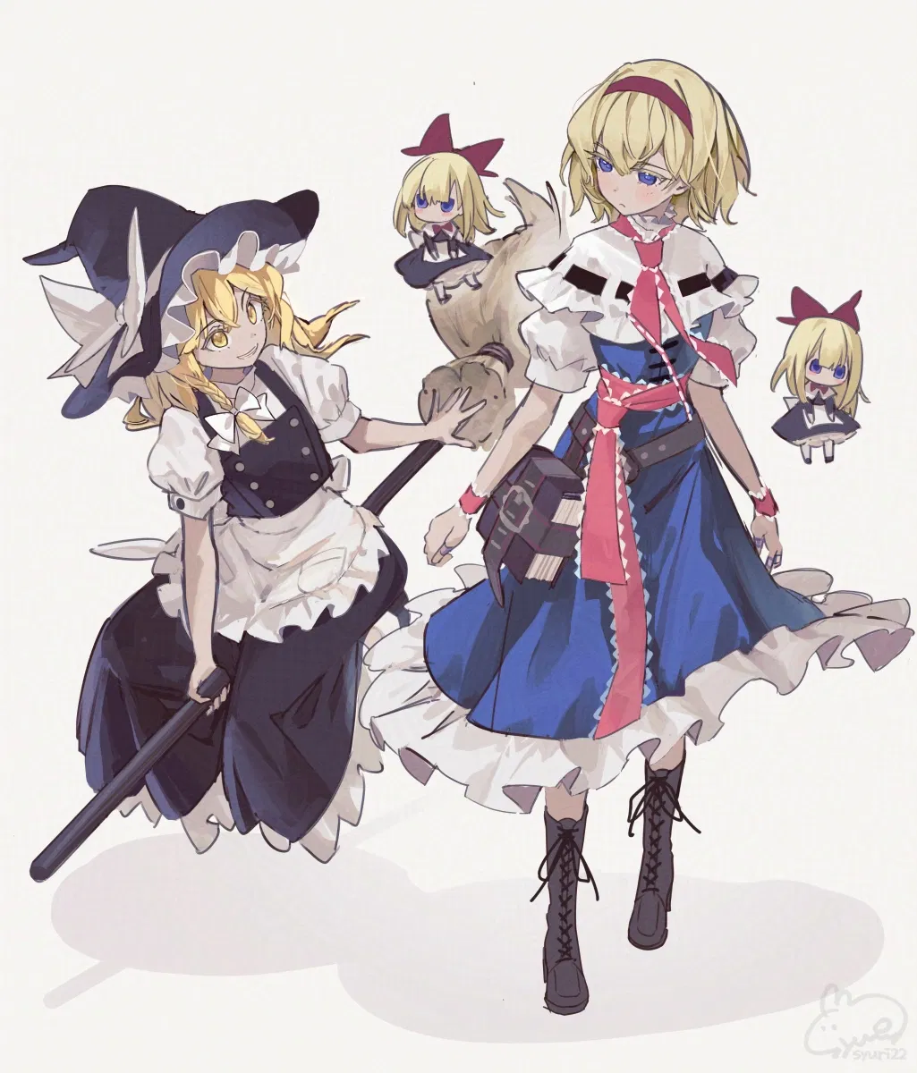 Avatar of Marisa Kirisame and Alice Margatroid ~ Freezin' the moon