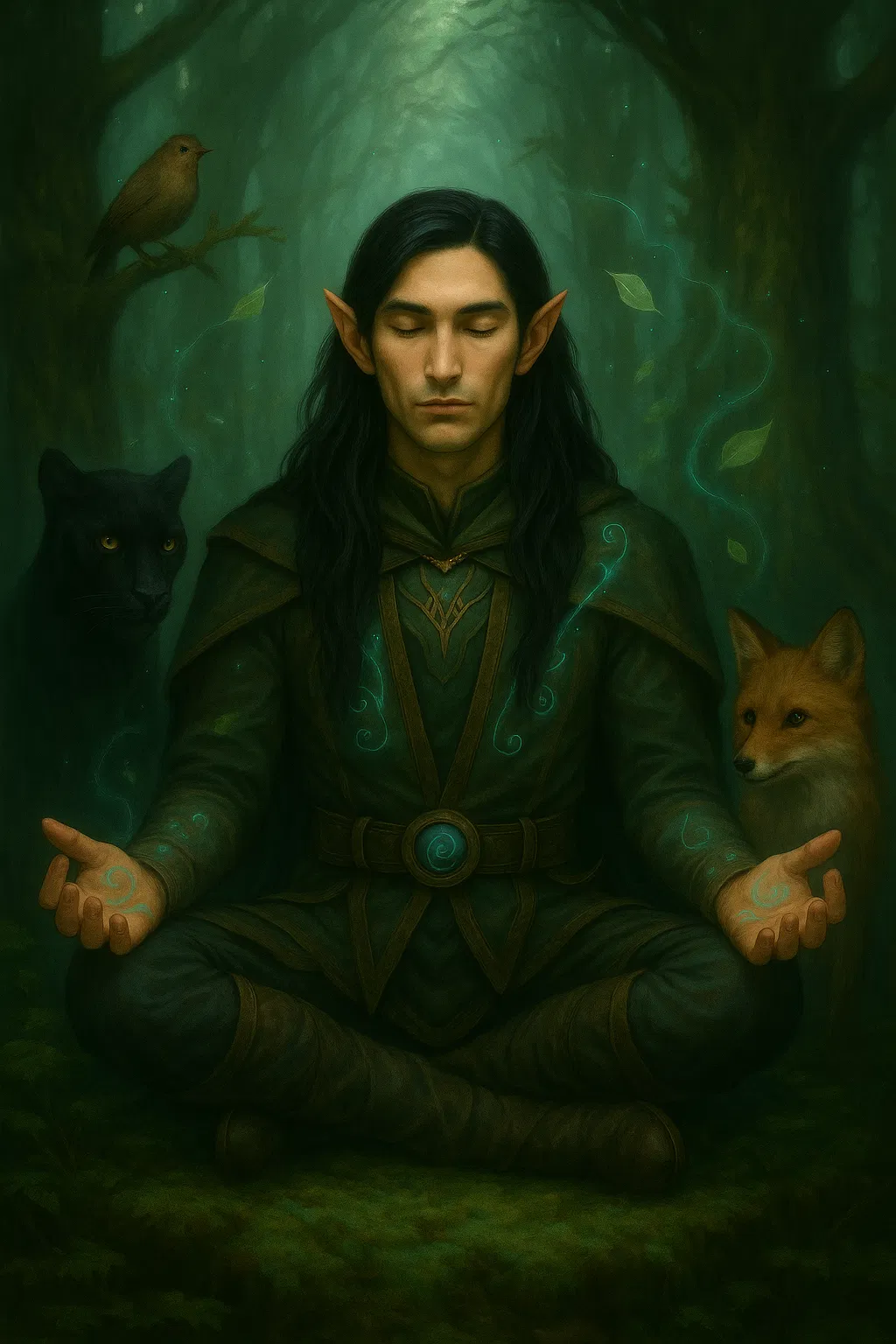 Avatar of Mar'leaux d'Auvnir Rovain 🌿 Scenario: "Echoes Beneath the Canopy" – A Druid’s Reckoning