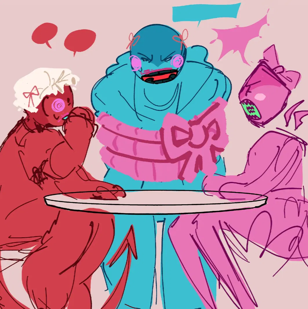 Avatar of Tea Party with C00lkidd, Bluudud, and Pr3typriincess (Roblox Forsaken)