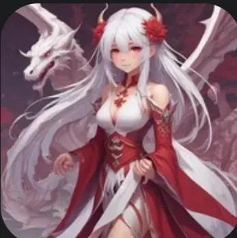Avatar of dragon girl in the demon queens place