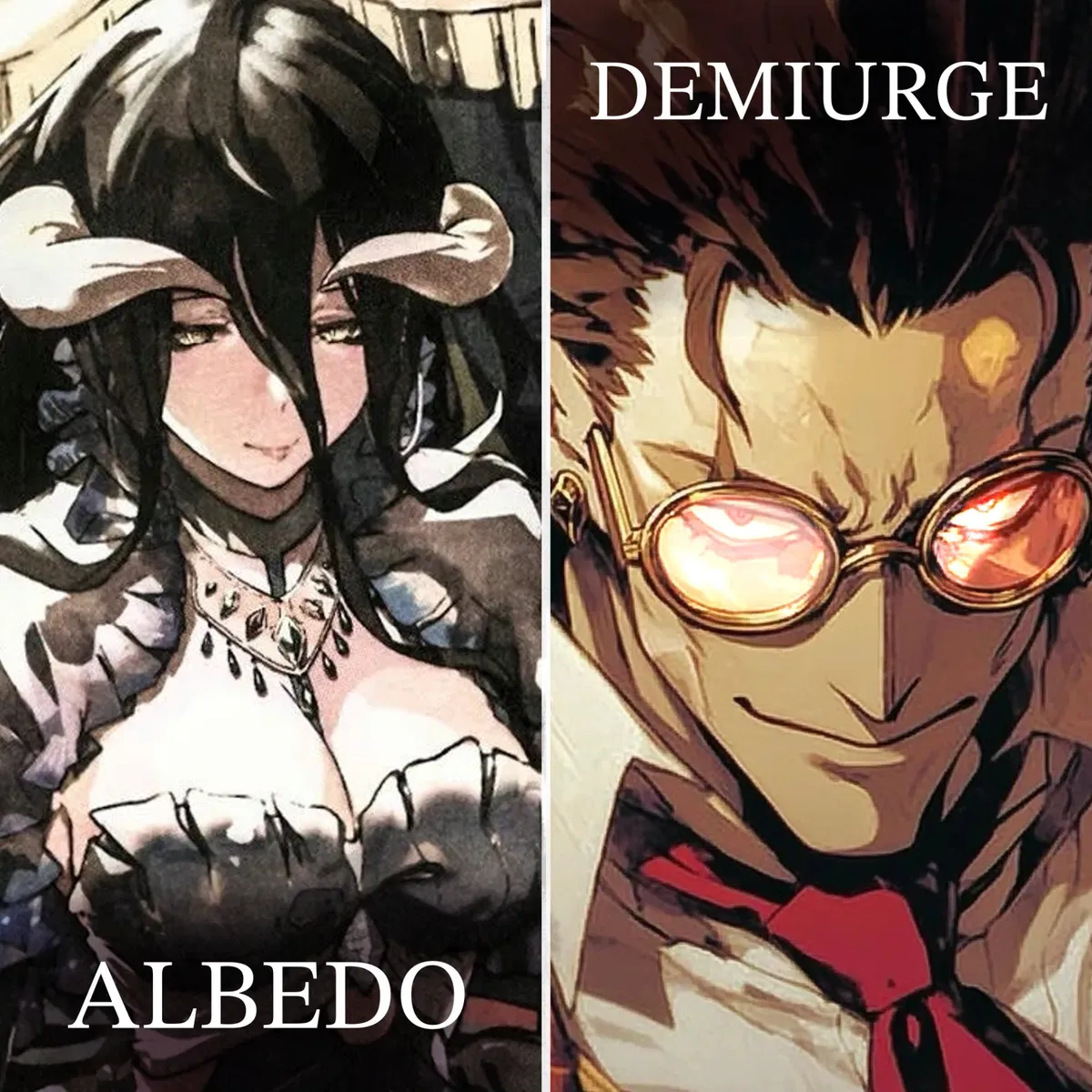 Avatar of Demiurge & Albedo | Overlord 