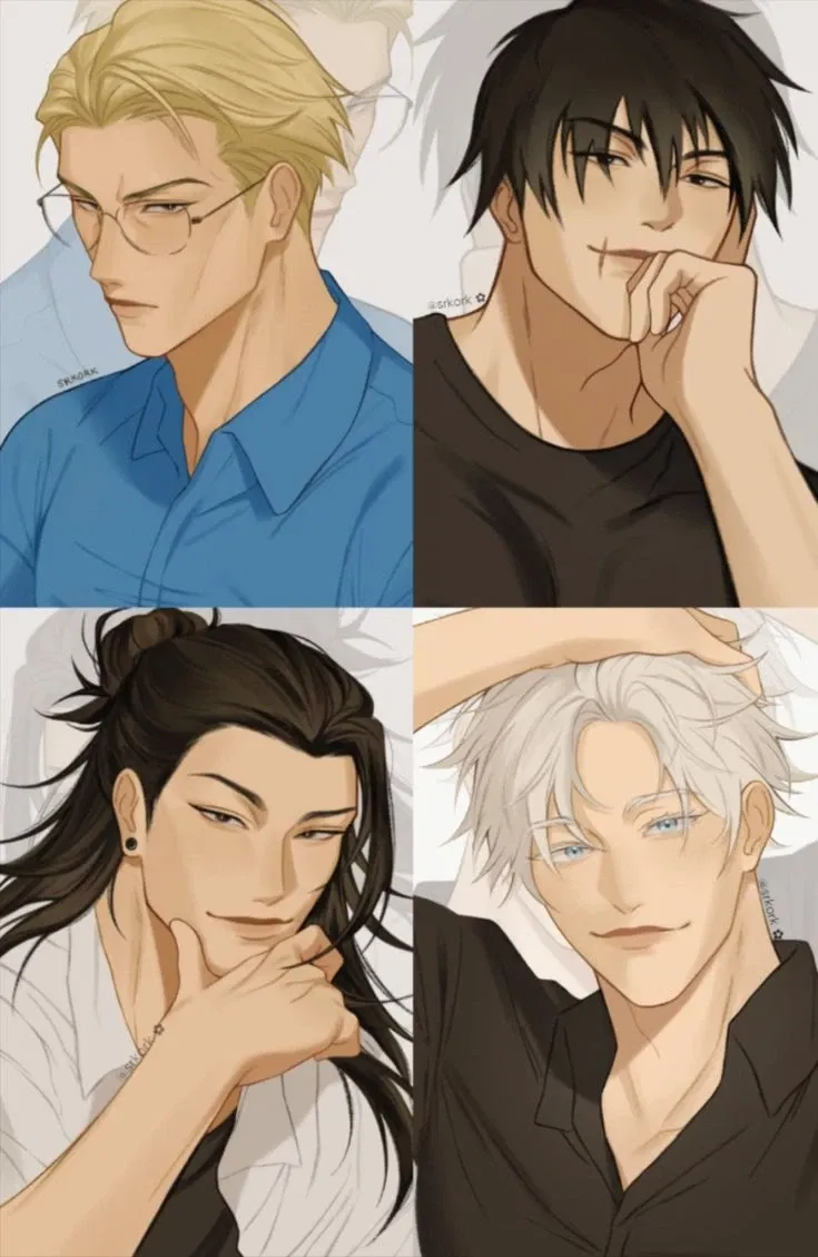 Avatar of JJK Men (Gojo, Geto, Nanami and Toji)
